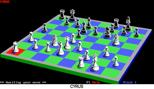 Random DOS Game Show #524: Chessmaster 2000 (1986)