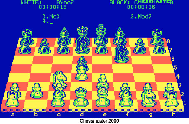the chessmaster 2000 © ubi soft (1990)