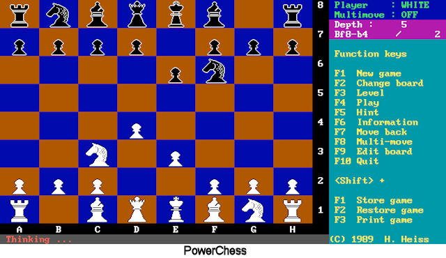 Random DOS Game Show #524: Chessmaster 2000 (1986) 